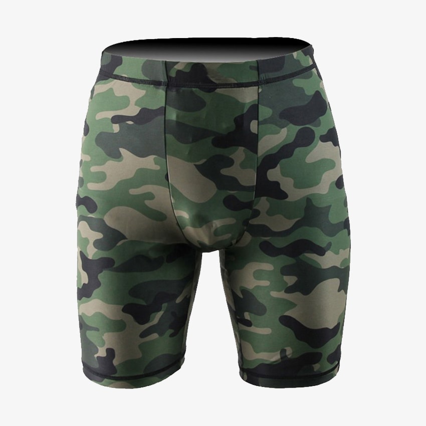 Camo Rollin’ Spats Shorts